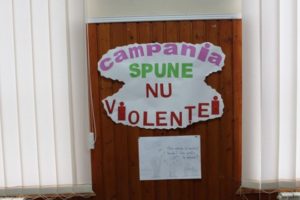 Campania ,,Spune NU violenței”