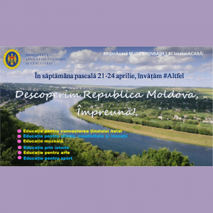 Program educațional pentru săptămâna pascală