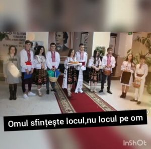 Provocare acceptată cu drag de la colega noastră, doamna Ina Goţa! În contextul Zilei universale a IEI, promovăm cultura, identitatea şi valorile noastre!!!