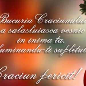 Crăciun Fericit!